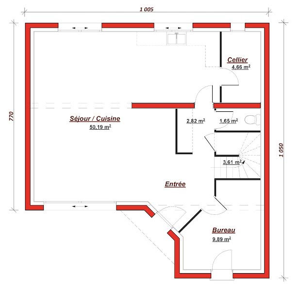 Vente maison neuve 7 pièces 140 m² à Vieille-Eglise-en-Yvelines (78125), 490 000 €