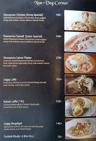 Zesto Real Arabian Taste menu 2