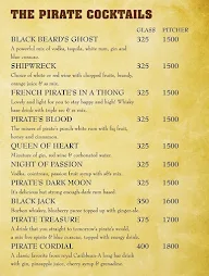 The Black Pearl menu 2