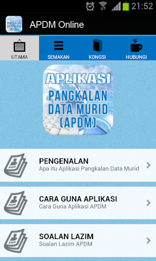 Aplikasi Pangkalan Data Murid