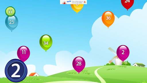 Numeric - Kids Free Ballon Numeric Games