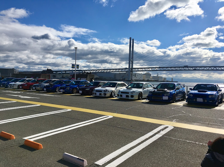 インプレッサ WRX STIのサンシャインワーフ神戸・GDオフ・オフ会・インプレッサに関するカスタム事例の投稿画像2枚目