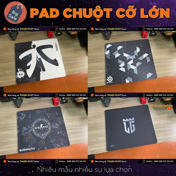 [ Dày 5Mm ] Lót Chuột Cỡ Lớn - Siêu Dày - Pad Steelseries 450X400X5(Mm)