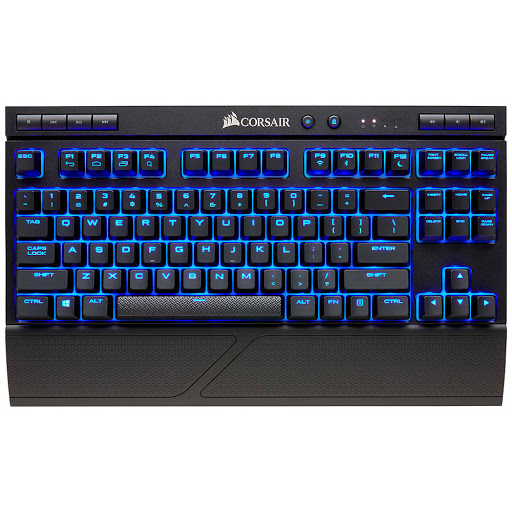 Bàn phím cơ Corsair K63 Wireless Blue MX Red (CH-9145030-NA)