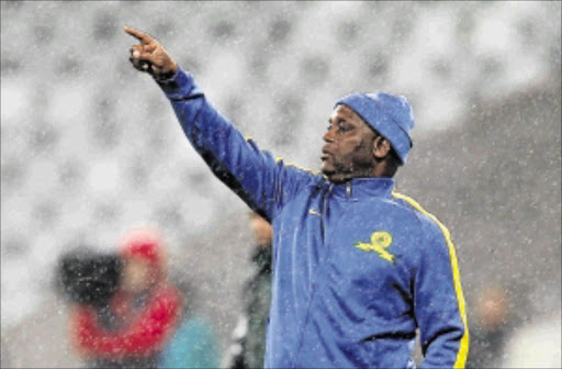 BACK ON TRACK: Mamelodi Sundowns coach Pitso Mosimane PHOTO: Carl Fourie/ Gallo Images