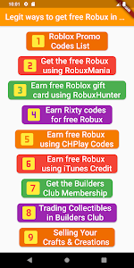 Download Guide Get Free Robux For Roblox New Rbx Apk - how to collect builders club robux 2019