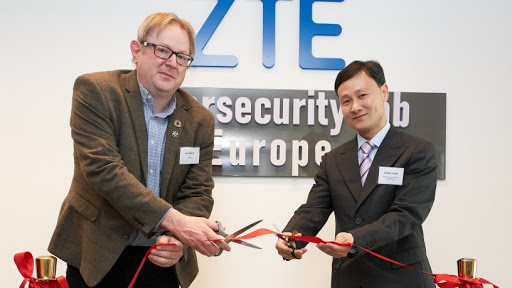 ZTE launches its Cybersecurity Lab Europe in Brussels.