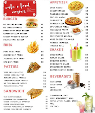 Cafe N Food Corner menu 2