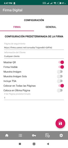 Screenshot Firma Digital PDF