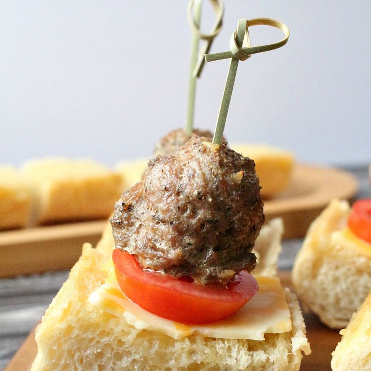 Italian Meatball Appetizers