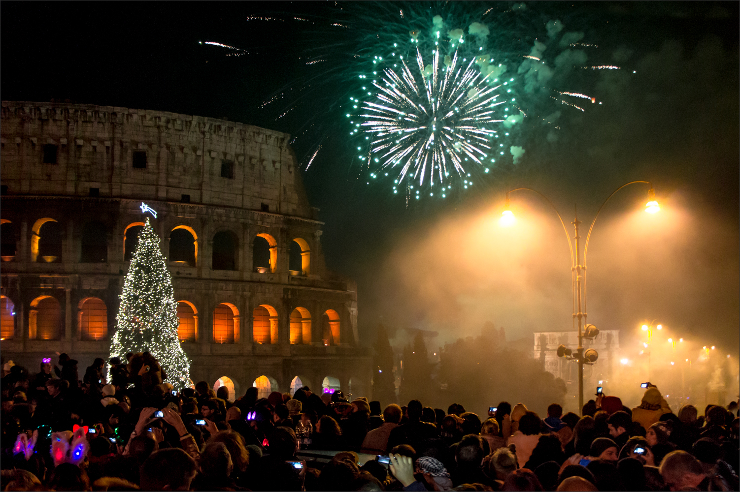 Capodanno al Colosseo di alberto raffaeli