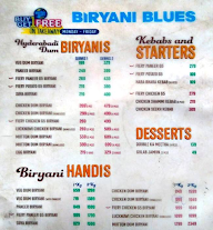 Biryani Blues menu 2