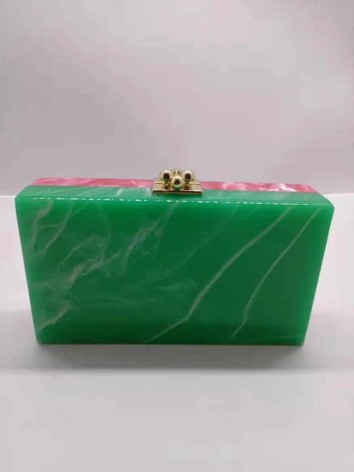 Simple Contrasting Color Double Piece Pearlescent Acrylic, a versatile material for elegant decorations and creative pro