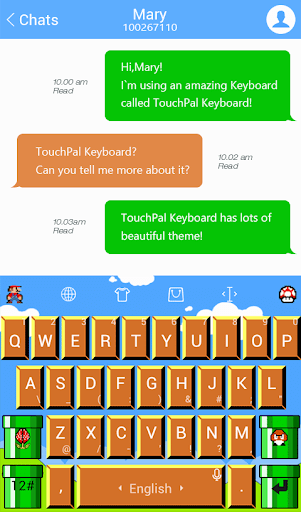 Keyboard Theme for Super Dario