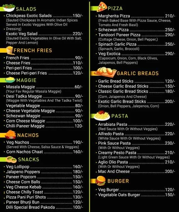 Little Delhi menu 