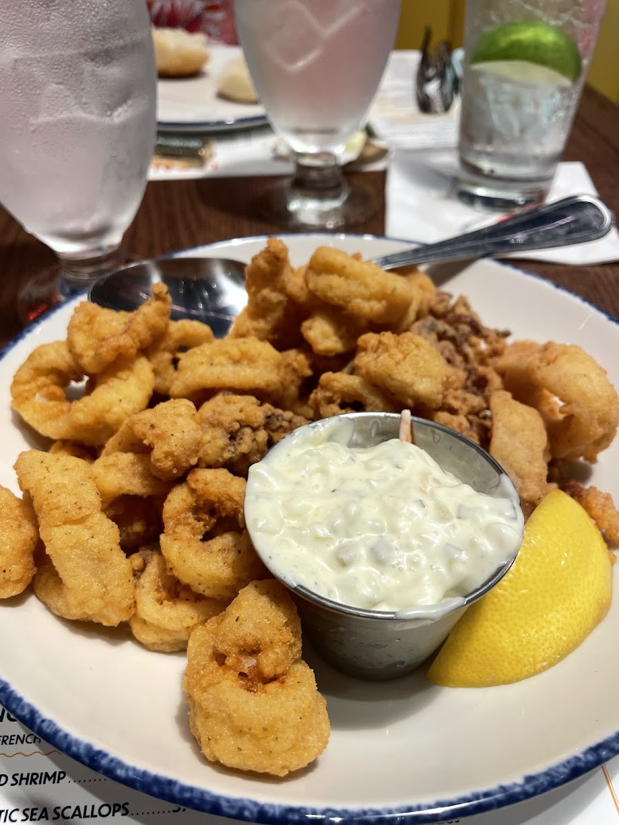 Fried calamari