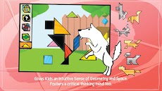 Kids Tangram Puzzles: Dogsのおすすめ画像1