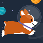 Cover Image of Unduh Space Corgi - Dogs and Friends 10 APK