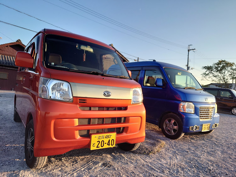 ハイゼットカーゴの打上調整池・中里ダム・あのベンチ・ホンダバモスホビオに関するカスタム事例の投稿画像3枚目
