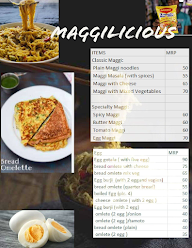 Maggilicious menu 1