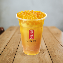 Mango Green Tea with Mango Pearl