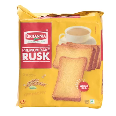Britannia Britannia Rusk - Tasty Premium Bake - 400 gm