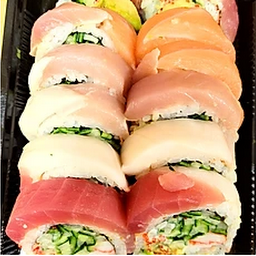Rainbow Roll (9pcs)