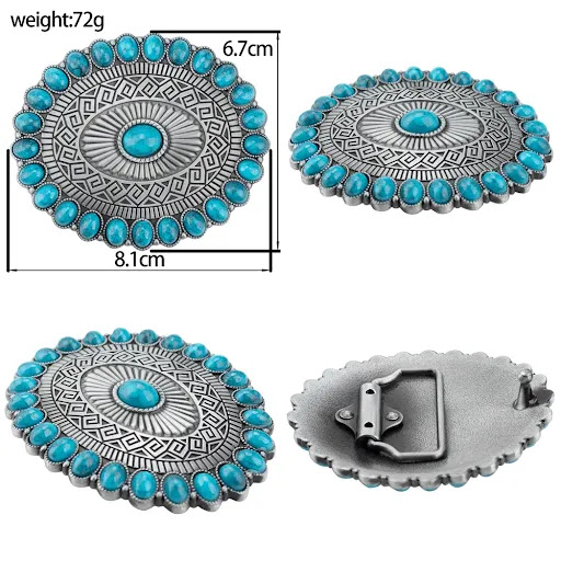 Title 4, Embossed Womens Decorative Belt European And A...