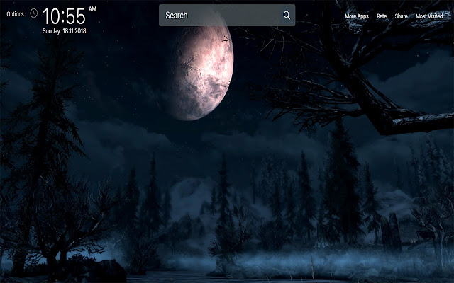 The Elder Scrolls V Game Wallpapers New Tab