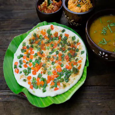 Vegetable Uttapam