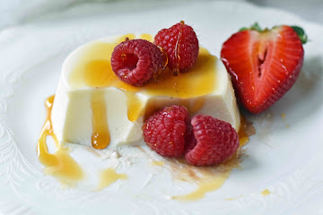 Greek Yogurt Panna Cotta