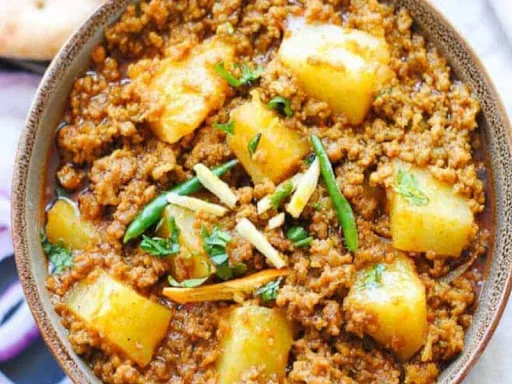 Mutton Aloo Matar Keema