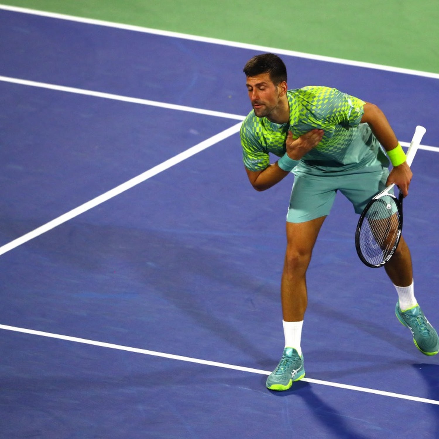 Dubai tennis: Novak Djokovic tames Hubert Hurkacz to enter