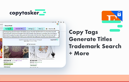 Copy Tags Etsy Keywords Titles - Copytasker small promo image