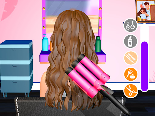 Screenshot Hair Salon Makeover Girl Games