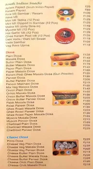 Ds Dosa Factory menu 5