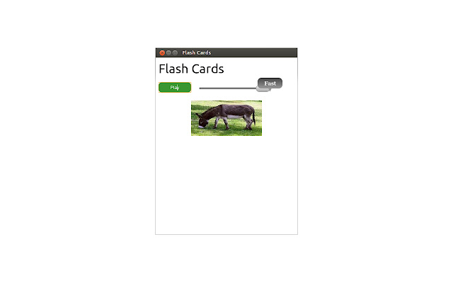 Flash Cards chrome extension