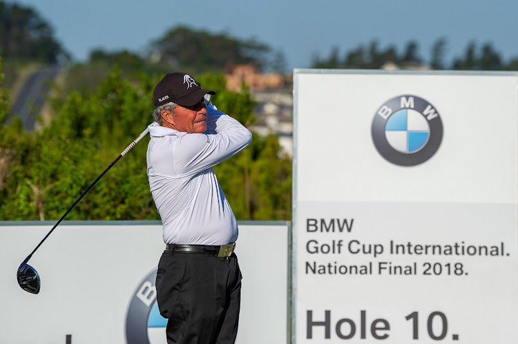 Gary Player at the BMW Golf Cup International at Pezula Championship Course in Knysna this week.