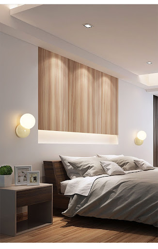 Title 3, Living Room Creative Atmosphere Bedroom Wall Lamp