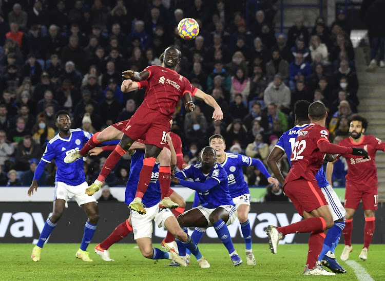 Liverpool's Sadio Mane in action.