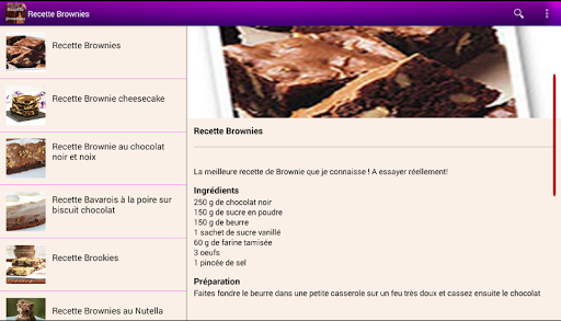 免費下載生活APP|Recette brownies app開箱文|APP開箱王