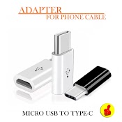 1X Đầu Chuyển Đổi Cổng Micro Usb Sang Type - C Cho Điện Thoại Android