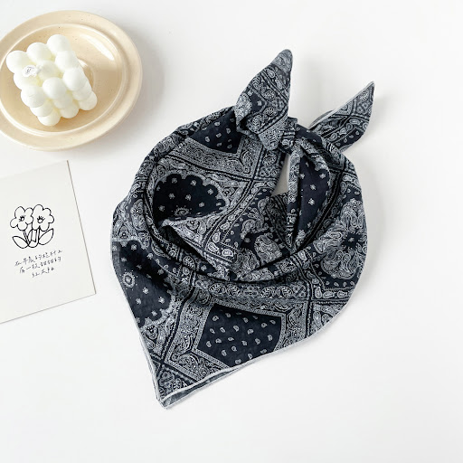 Title 12, Womens Pure Cotton Printed Headscarf, an all-m...