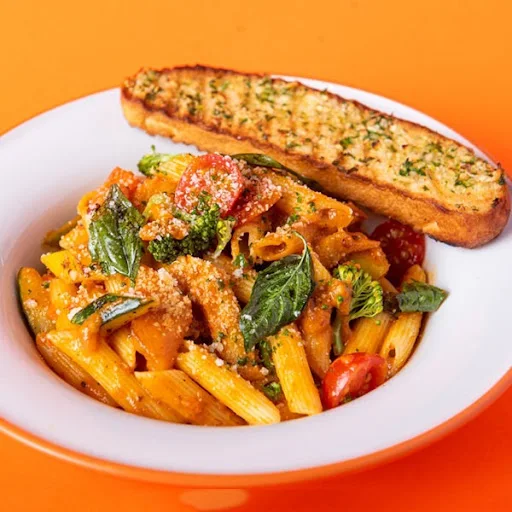 Penne in Curried Vegetables Pasta
