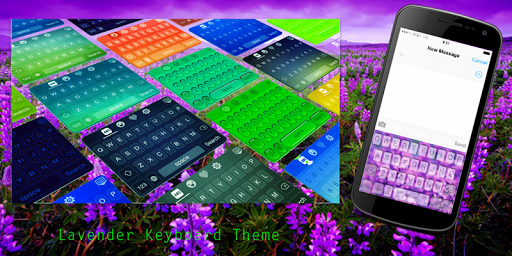 Lavender Keyboard Theme