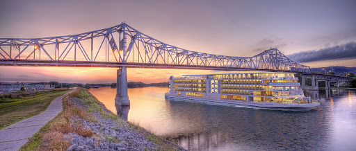 The 386-passenger Viking Mississippi offers sailings along the upper and lower Mississippi River (digital rendering).