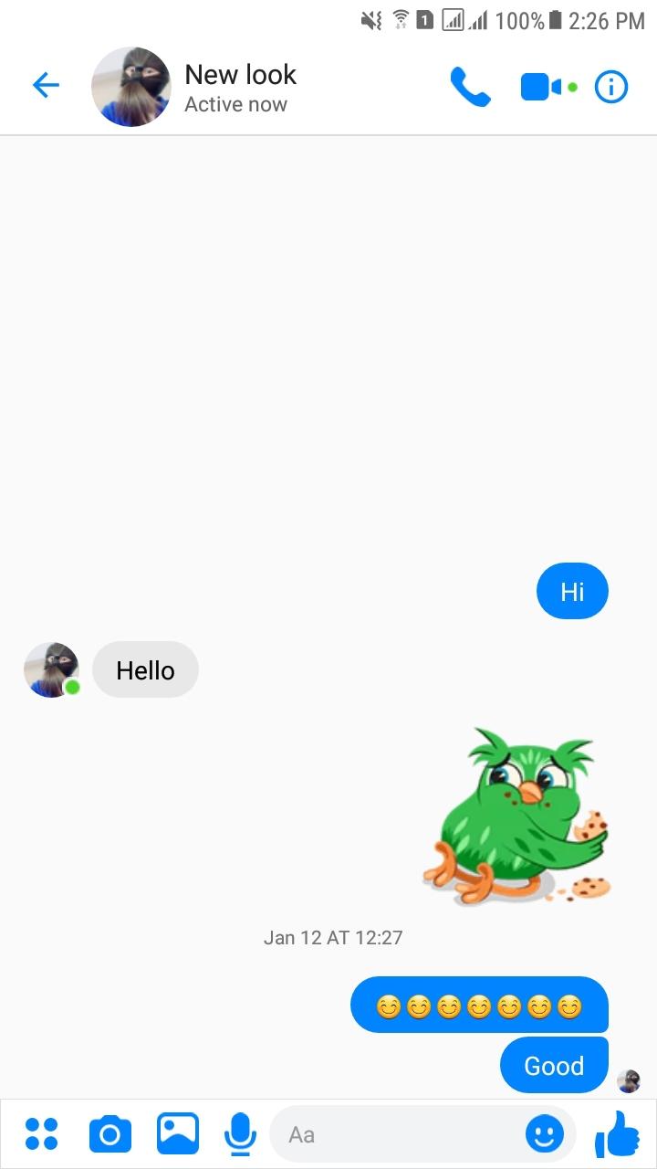 Скриншот Fake Chat Conversation for messenger