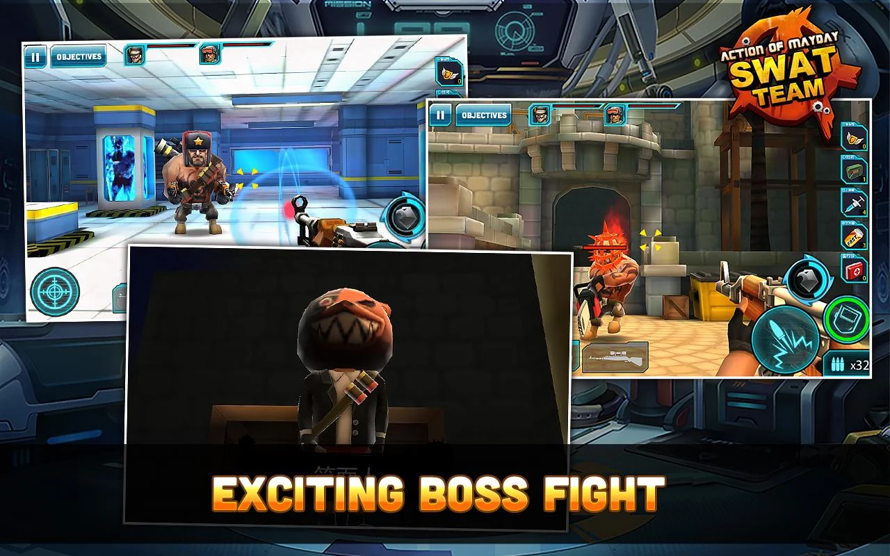   Action of Mayday: SWAT Team: captura de tela 