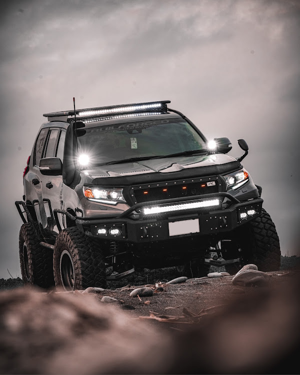 ランドクルーザープラドのプラド150後期・ランドクルーザープラド・AUXBEAM・Auxbeam・スイッチパネルに関するカスタム事例の投稿画像1枚目