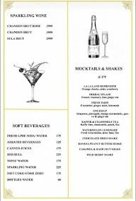 La La Land Brew Pub menu 6